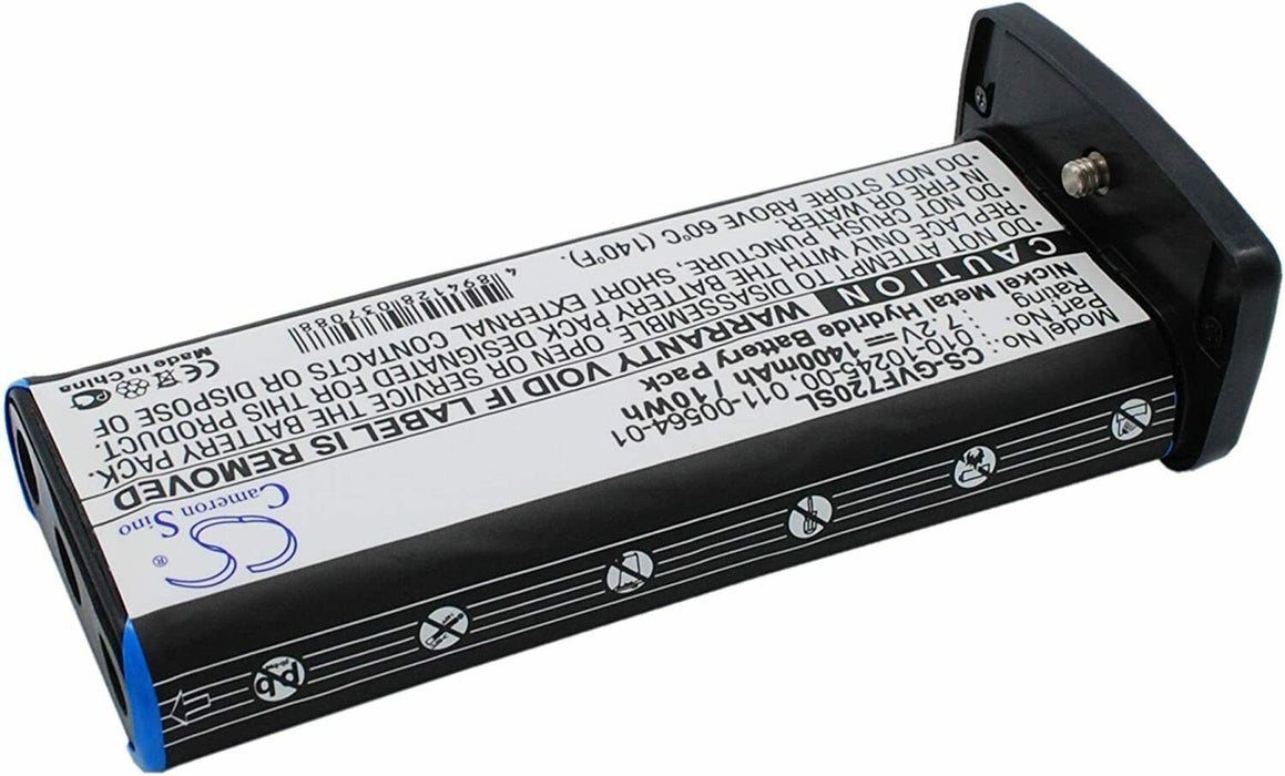 Battery for Garmin VHF 720 VHF 725 VHF 725e 010-10245-00