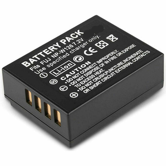 Compatible Fuji NP-W126  NPW126s Lithium Battery for XPro2 XT2 XT20 X100F