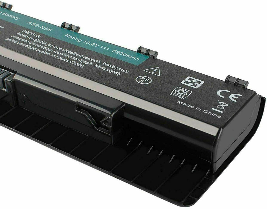 Laptop Battery for Asus A32-N56 A31-N56 N56 N76 N46 F45A F55 B53A B53V R500VD