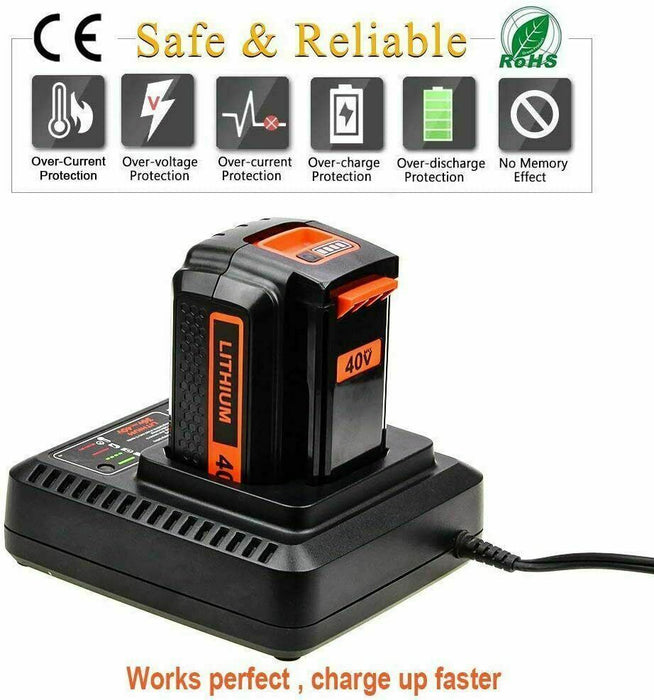 Geelink 36V (40V max) 3.0Ah Replacement Lithium Ion Battery for Black and Decker