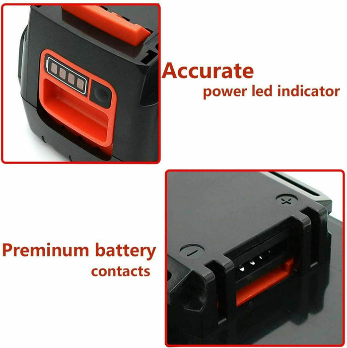 Geelink 36V (40V max) 3.0Ah Replacement Lithium Ion Battery for Black and Decker