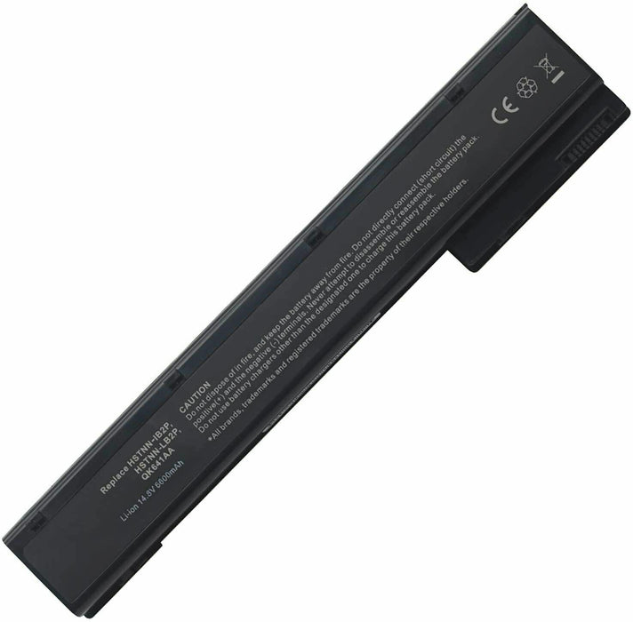 HP EliteBook Battery replacement 8770w VH08 VH08XL HSTNN-IB2P HSTNN-LB2P 7800mah