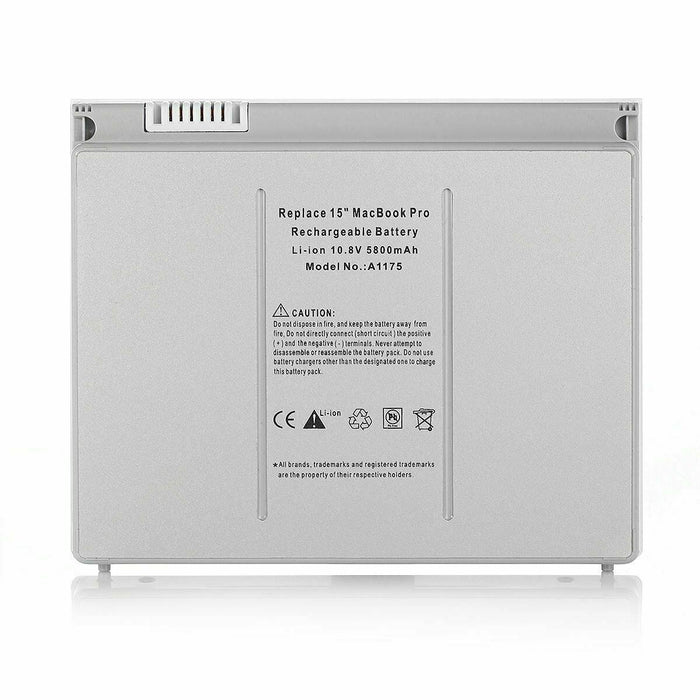 Replacement Apple A1175 10.8 Volt Li-Polymer Laptop Battery (5000mAh / 54Wh)