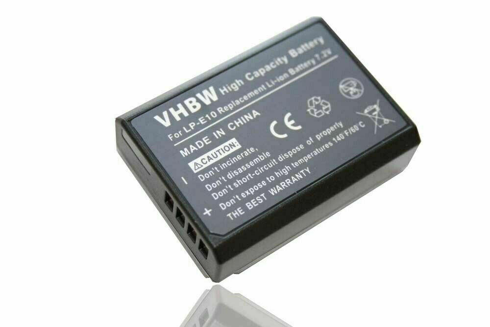BATTERY FOR Canon EOS 1100 D / 1300D / LP-E10 LP-E 10 LPE10