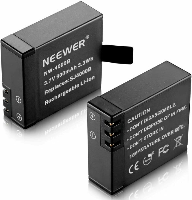NW4000B Battery USB Battery Charger Neewer 900mAh Rechargeable