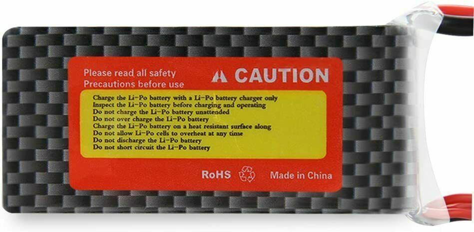 FLOUREON 14.8V 1500mAh T Plug Lipo 4S 45C Rechargeable RC Battery for Popular St