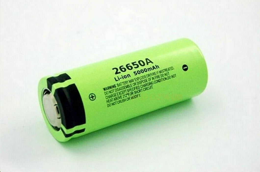 Rechargeable batteries 26650A Li-ion Battery 3.7V 5000mAh 1 Piece