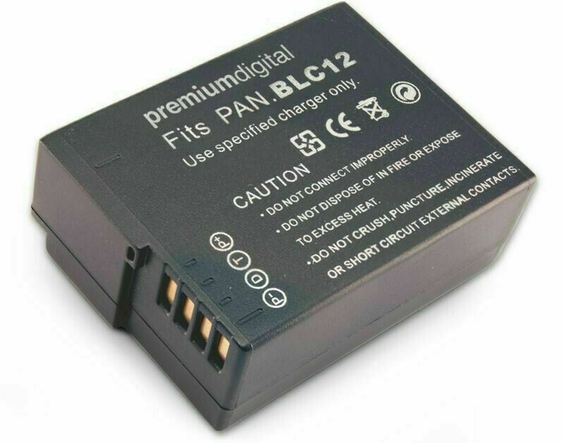 Replacement Panasonic Lumix DMW- BLC12 Battery For Panasonic & Lumix Cameras