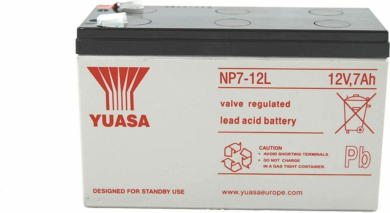 NP7-12 12v 7Ah 20HR GENUINE Yuasa Lead Acid Rechargeable Battery NP6-12