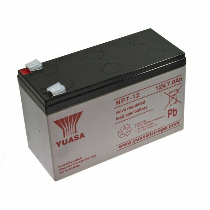 NP7-12 12v 7Ah 20HR GENUINE Yuasa Lead Acid Rechargeable Battery NP6-12