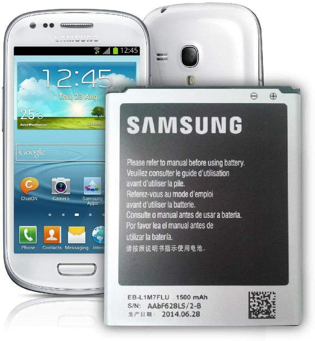 Samsung Galaxy S3 Mini GT-I8190 Battery Replacement EB-L1M7FLU 3 Pin 1500mAh UK