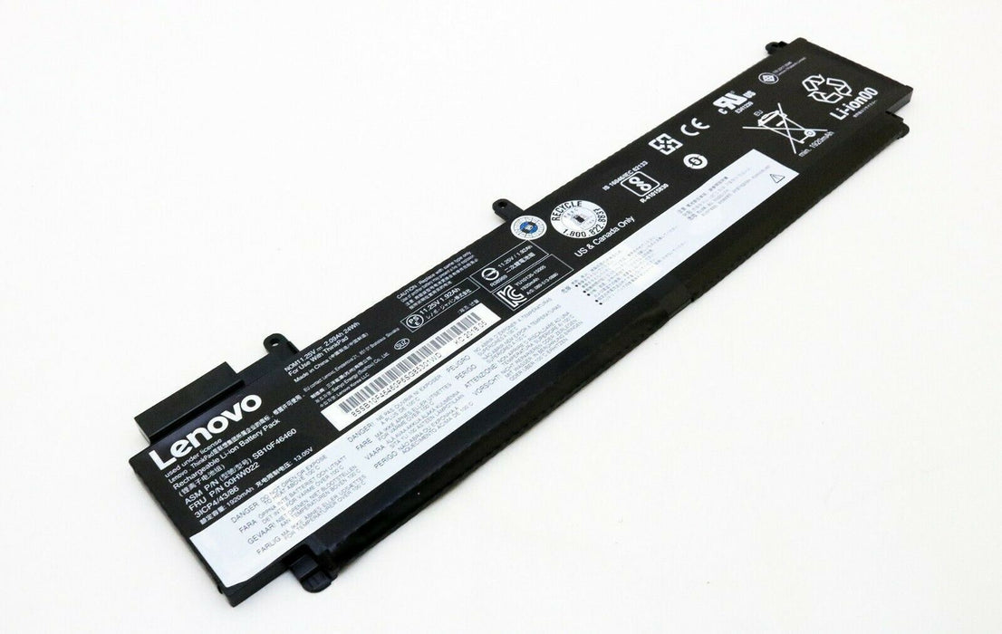Genuine Lenovo ThinkPad T460s T470s Battery Power Supply 00HW023 00HW022
