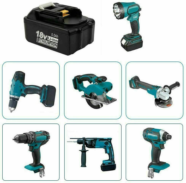 USED 18V 5.5Ah Battery for Makita LXT Li-ion BL1860 BL1830 BL1840 BL1850 UK