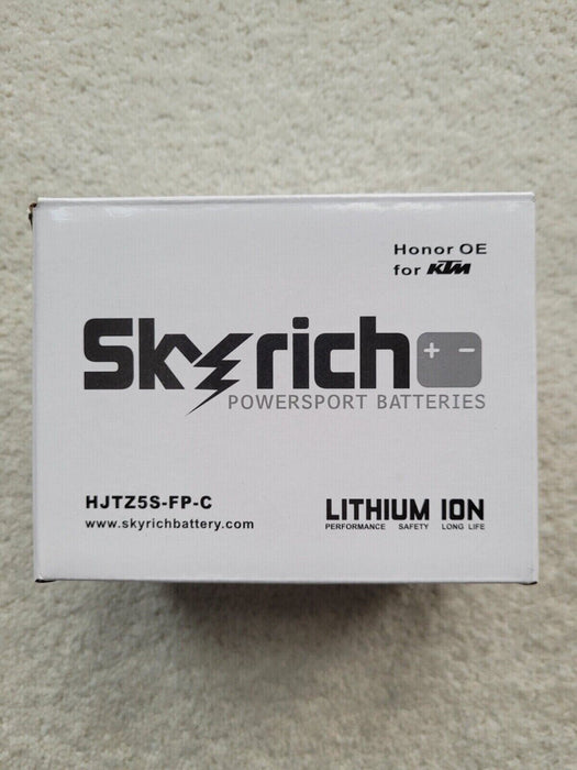 Skyrich Powersport Lithium ION Battery HJTZ5S-FP-C KTM SKYRICH