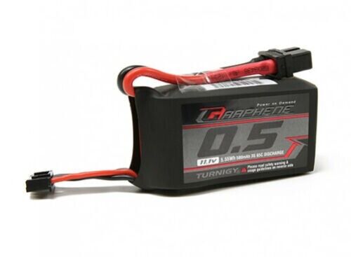 Turnigy Graphene 500mAh 3S 11.1V 65C 130C Lipo Battery XT60 Plug Short Lead XT60