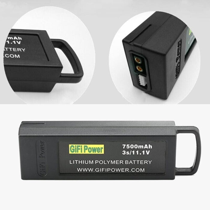 High Capacity Lipo Battery 11.1V7500mAh for Model Yuneec Q500 4K