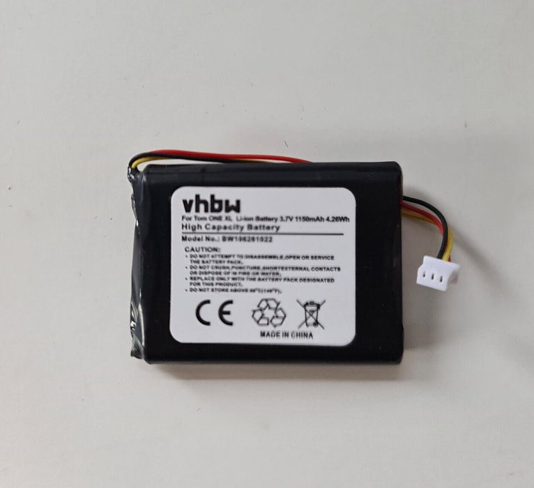 BATTERY FOR TOM TOM ONE XL 1150mAh 3.7v NEW BW106261022