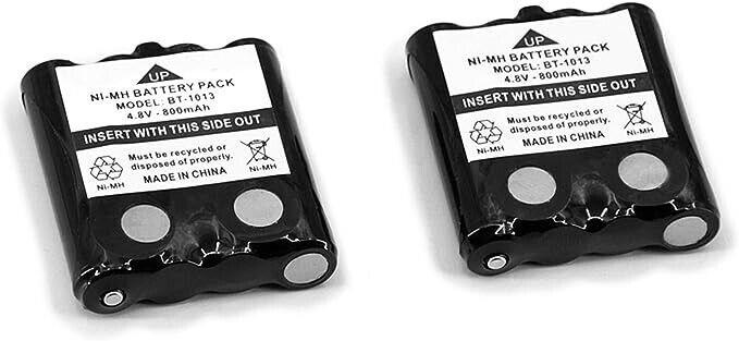 SUNDELY 2 X Battery for Motorola Radio TLKR T81 Hunter T80 T61 T60 T50 T9 T8 T7