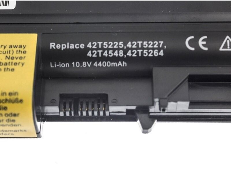 Green Cell Battery 42T5225 42T5227 42T5263 42T5265 for Lenovo ThinkPad R61 T61p