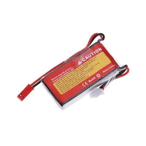 Wild Scorpion Lipo Battery 7.4V 500mAh 25C MAX 2S JST Plug fr Plane