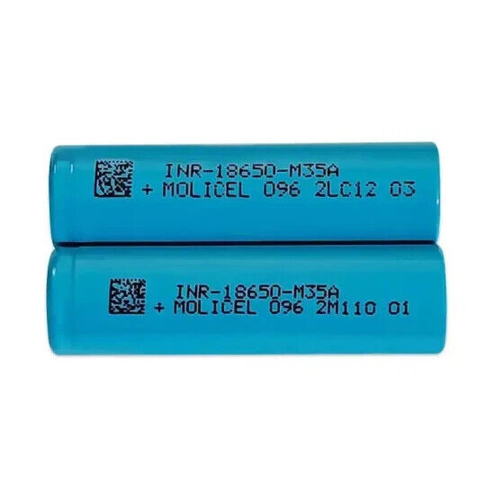 Molicel M35A 18650 Battery x2 Brand new in packaging