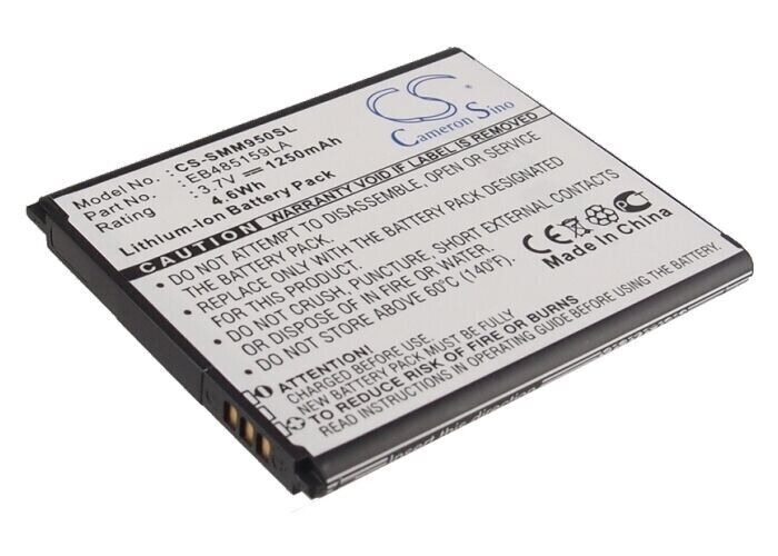 Premium Battery for Samsung SPH-M950, GT-S7710, SPH-M950DAAVMU, Galaxy Reverb