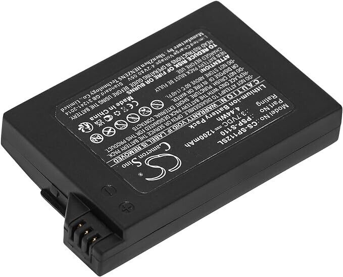 Cameron Sino Cs-Sp112SL Battery for Sony PSP / 2th Silm / 1200mAh (Lite)