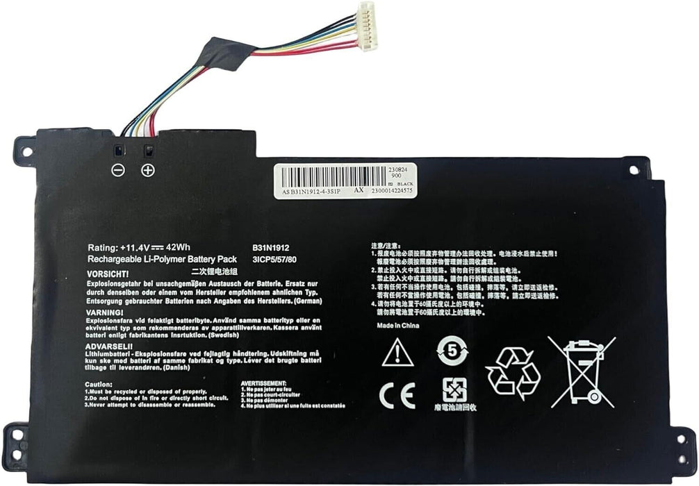 B31N1912 battery for ASUS VivoBook 14 E410 E410MA L410MA E410KA E510MA C31N1912