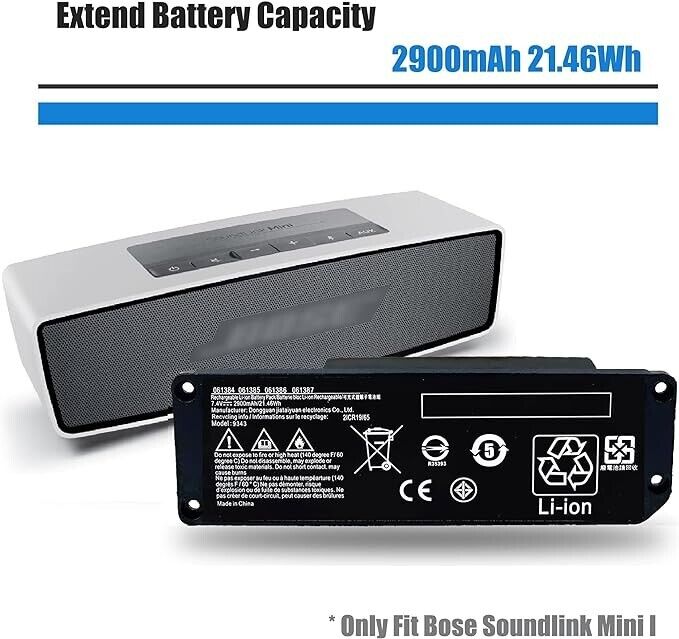 Speaker battery for Bose Soundlink Mini Bluetooth Wireless Speaker （I One Model）