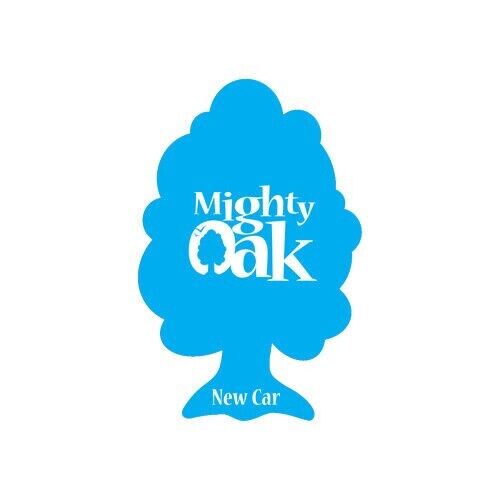 3 Pack Mighty Oak Car Air Freshener Fragrance Scent - New Car Vanilla Ice Cool