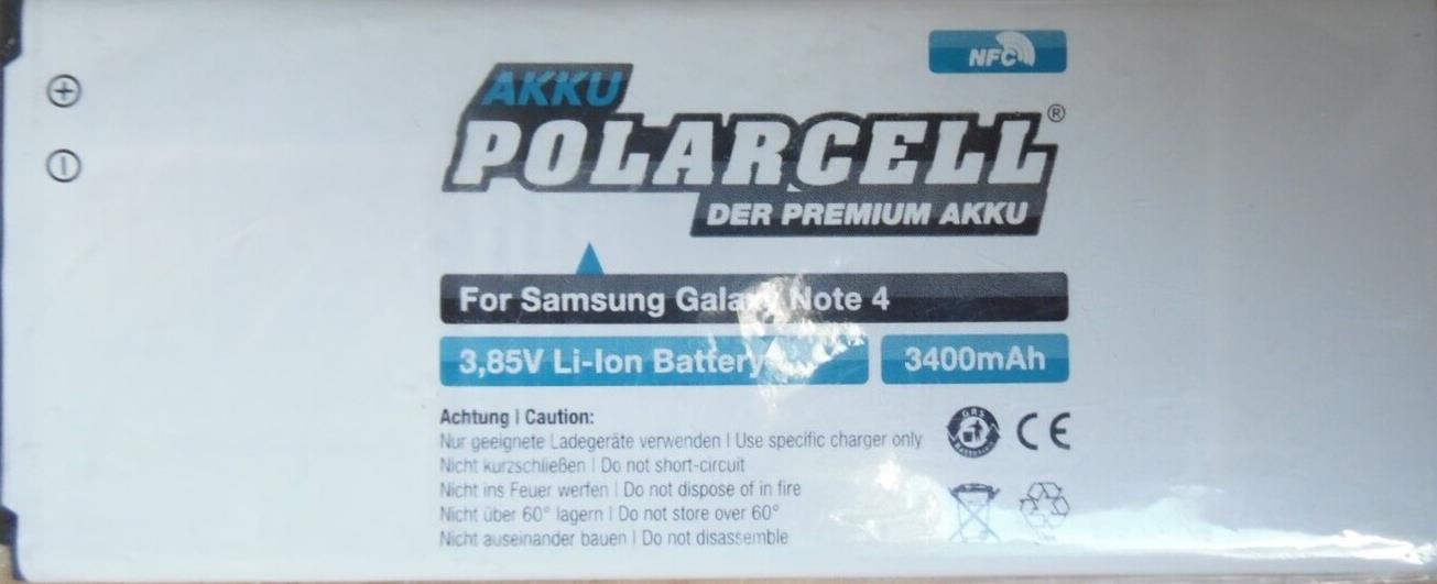 For Samsung galaxy Note 4 Battery 3400