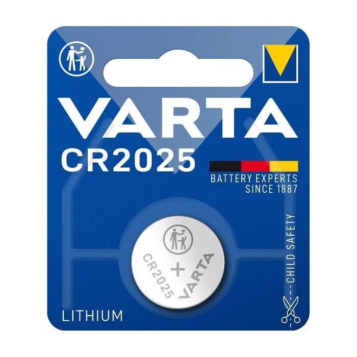 3 x Varta CR2025 CR 2025 DL2025 Lithium 3v Battery Coin Cell Use By Date 2032