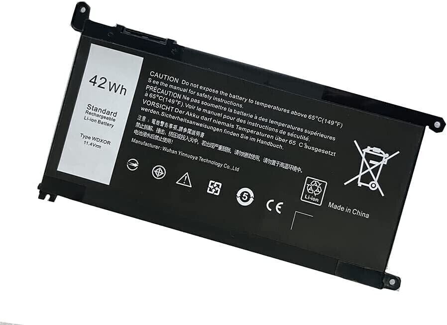 Battery WDX0R For Dell Inspiron 13 7368 5378 7378 5368 15 5578 7560 P56F 13MF