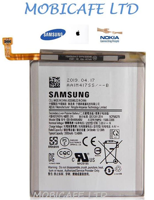 Genuine Samsung Galaxy A60 Replacement Battery EB-BA606ABU - 3500mAh
