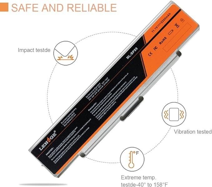 LENOGE Replacement Laptop Battery for SONY VGP-BPS9 VGP-BPS9A/B VGP-BPS9/B VGP-B