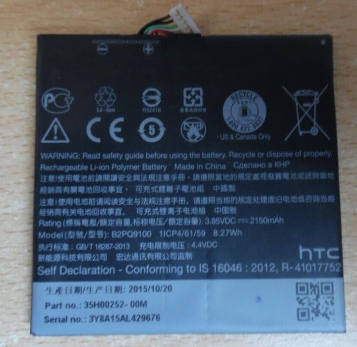 Battery for HTC Hima Aero One A9 One A9 LTE 35H00252-00M 2100mAh NEW