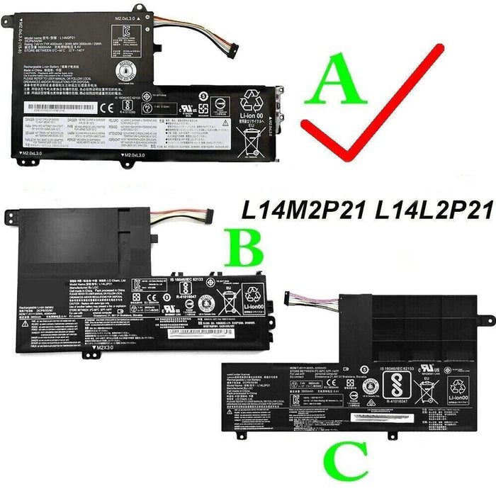 Lenovo L14M2P21 Battery 330S-14 330S-15 30W 7.4v Ideapad