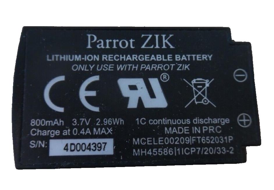 Battery for Parrot ZIK PF056001AA Li-Polymer 800 mAh