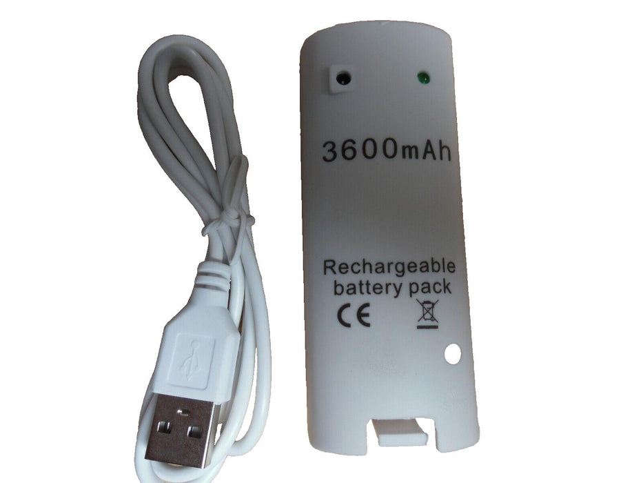 Rechargeable Battery Pack + USB cable For Nintendo Wii Remote Controller new