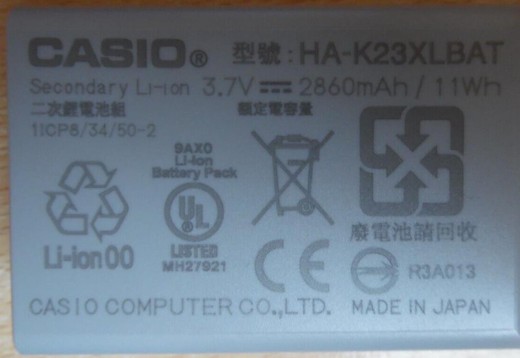 Battery 3000mAh for CASIO 55-002177-01, HA-K23XLBAT