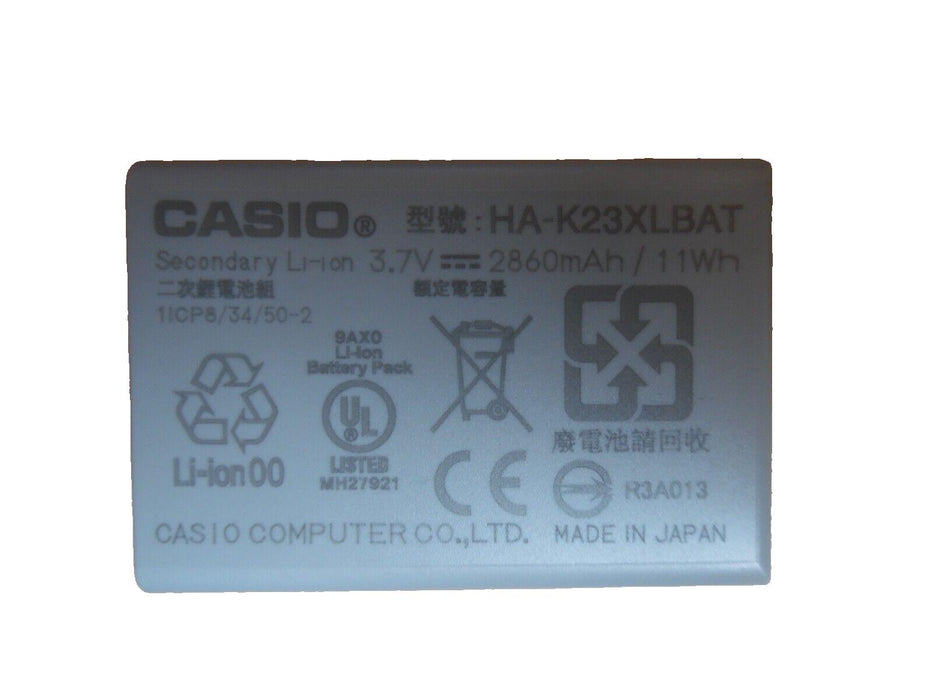 Battery 3000mAh for CASIO 55-002177-01, HA-K23XLBAT