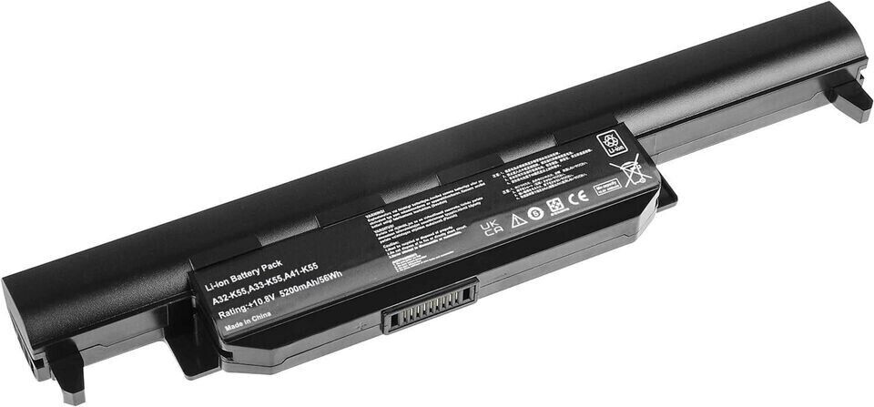 10.8v 5200mah Replace A32-K55 Battery ASUS K55 K55VJ K55VM K75 K75V K75VJ Laptop