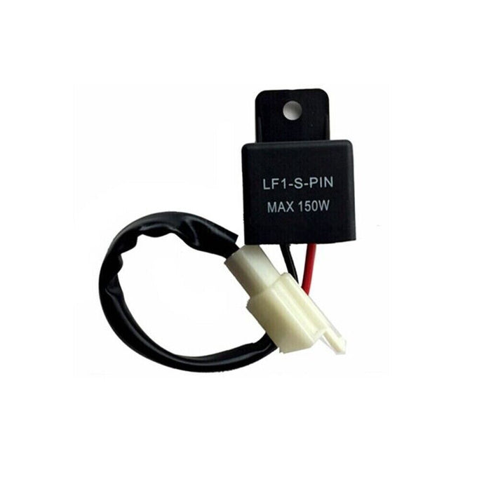 2-Pin LF1-S-PIN LED Flasher Relay Fix For LED Turn Signal Lamps  Flash