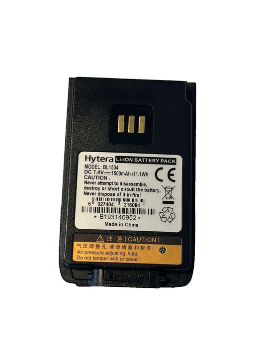 Genuine Hytera Battery Model BL1504
