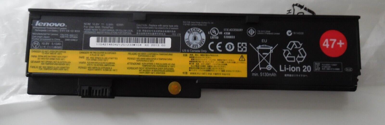 6 cells 4400mAhBattery for Lenovo 45N1171