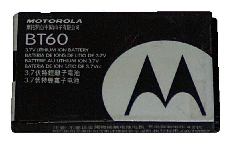 Original Battery MOTOROLA BT60 * V190 V195 V235 V325 V361 V365 VE240 Q8 RAZR
