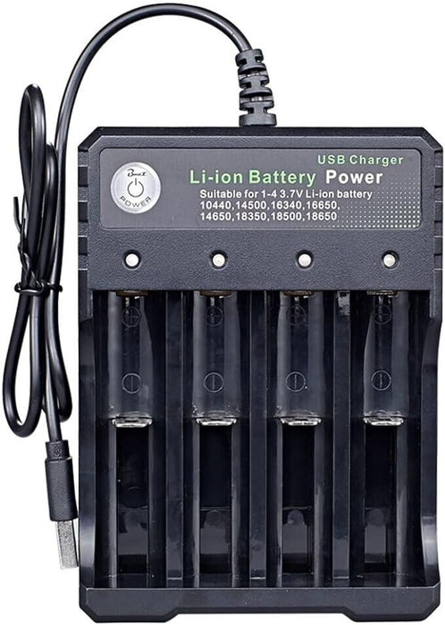 18650 Battery Charger, Universal Smart LED Display Battery Charger for 3.7V Li-i