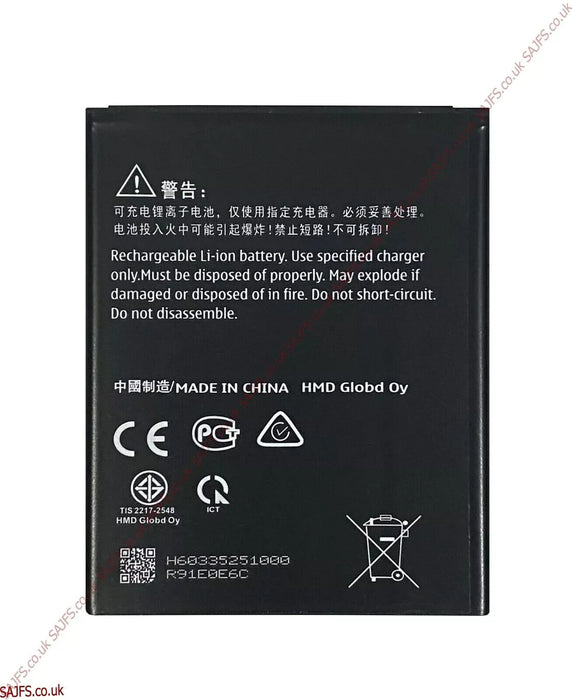 Genuine Nokia HQ510 Battery for NOKIA 2.2 TA-1179 TA-1183 TA-1188 TA-1191 3000mA