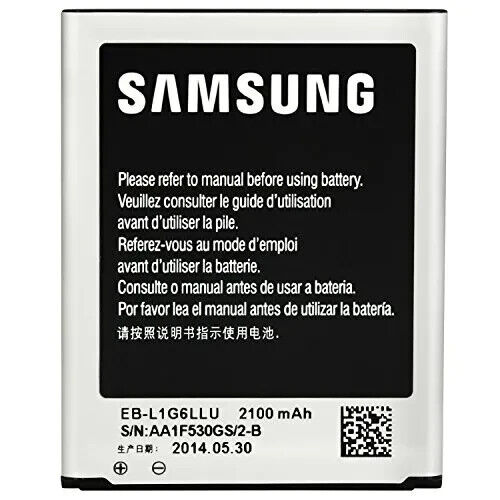 Samsung Genuine Battery EB-LIG6LLU For Samsung galaxy S3 (GT-I9300) - 2100mAh