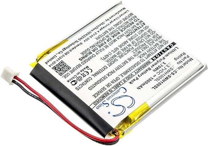 CS-SWH100SL Battery 1000mAh compatible with [SONY] WH-1000xM3 replaces 1588-0911
